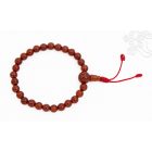 Karneol csukló mala, gumis - a szeretet és az életerő köve