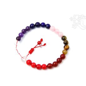 Csakra csukló mala, állítható