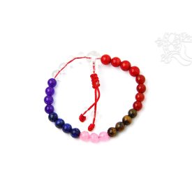 Csakra csukló mala állítható