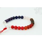 Csakra csukló mala, gumis