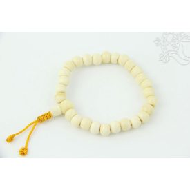   Fehér csont csukló mala, állítható - mulandóság és újjászületés