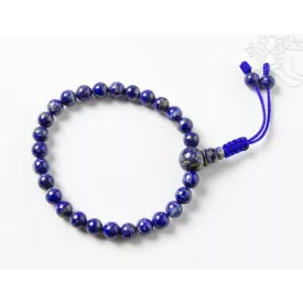   Lápisz lazuli csuklómala, állítható - a gyógyító gondviselés köve