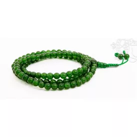   Tibeti zöld jade mala, állítható - a belső gazdagság köve