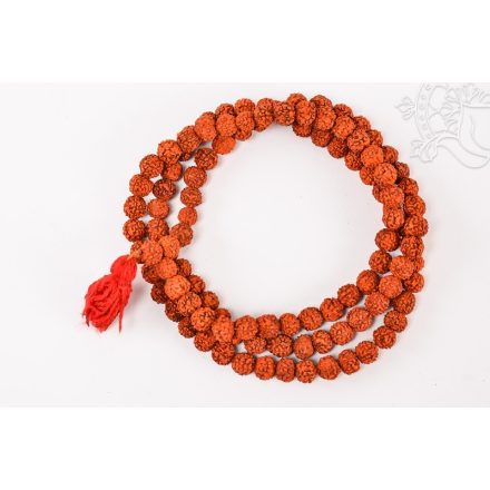 Rudraksha mala - 88 cm - a legmagasabb tudás és szellemi kitartás segítője