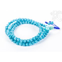   Kék jade mala állítható - a belső erő, a megtisztulás és szeretet köve