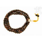 Vörös tigrisszem/macskaszem mala, állítható - a ravaszság, a pénz és a gazdagodás köve