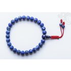 Lápisz lazuli matt csukló mala, állítható - a gyógyító gondviselés köve