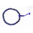 Lápisz lazuli csukló mala - prémium minőség, gumis - a gyógyító gondviselés köve