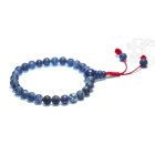 Lápisz lazuli matt csukló mala, állítható - a gyógyító gondviselés köve