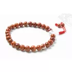 Vörös jáspis csukló mala, állítható - a gyógyulás, a fiatalság és az intenzív tapasztalatok köve