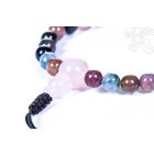 Turmalin csukló mala, prémium minőség, gumis - a jó kapcsolatok köve