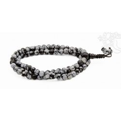   Hópehely obszidián mala, állítható - a spontán megvalósítás és feloldódás köve