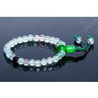 Fluorit csukló mala, gumis - a megkönnyebbülés köve