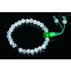 Fluorit csukló mala, gumis - a megkönnyebbülés köve