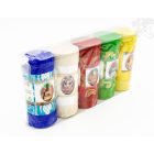 5 tibeti isten füstölő egyben, imazászló színekben