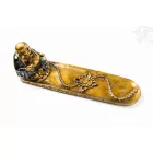 Nevető Buddha füstölő égető