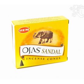 Hem Szantál levél kúpfüstölő