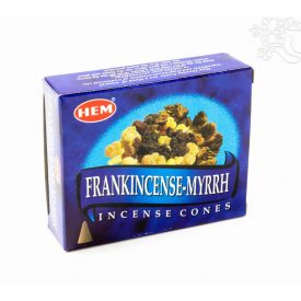 Hem Tömjén és mirha kúpfüstölő