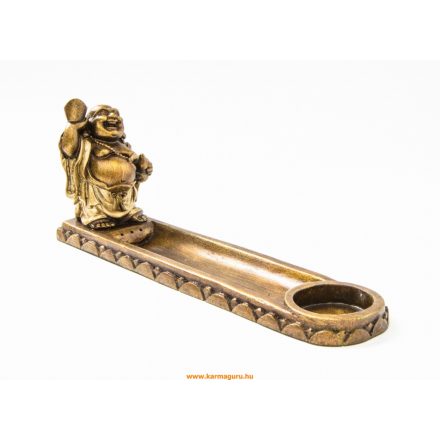 Nevető Buddha füstölő égető és mécsestartó