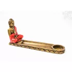 Áldó Buddha füstölő égető és mécsestartó