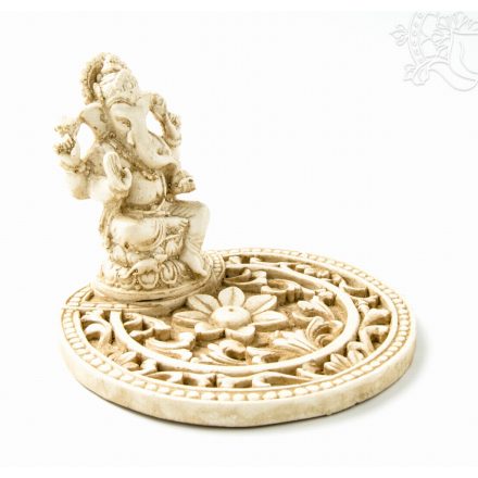 Ganesha füstölő égető, díszes talppal