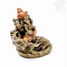 Ganesha füstölő égető, visszaáramló füstölőkhöz