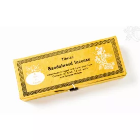 Tradicionális himalájai szantálfa füstölő, égetővel