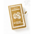 Tradicionális himalájai cédrusfa füstölő, égetővel - rövid