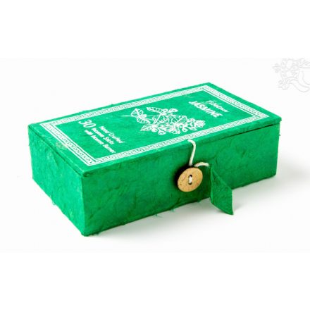 Tradicionális himalájai jázmin füstölő, égetővel - rövid
