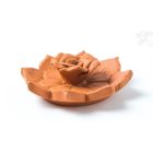 Dupla lótusz alakú agyag füstölő égető