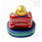 Nevető Buddha füstölő égető és agyag szobor