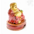 Nevető Buddha füstölő égető és agyag szobor