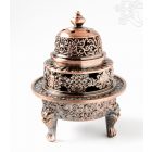 Füstölő égető a tibeti 8 szerencsejellel - réz