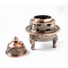 Füstölő égető a tibeti 8 szerencsejellel - réz