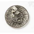 Alumínium füstölő égető, kerek - Shakyamuni Buddha