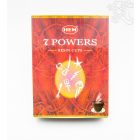 Hem 7 powers (7 erő/7 csakra) füstölő gyanta éghető faszén csészében