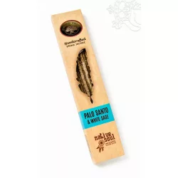   Prémium füstölő, GREEN TREE Native Soul Palo Santo és fehér zsálya, 15 gr