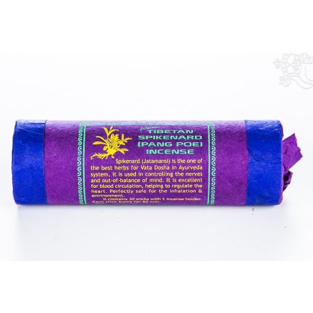 Ősi tibeti nárdusolaj füstölő - ayurveda, idegi és gondolati egyensúly