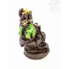 Radha Krishna rezin füstölő égető, visszaáramló füstölőkhöz