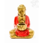 Amitabha Buddha színes mécsestartó