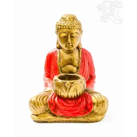 Amitabha Buddha színes mécsestartó