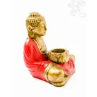 Amitabha Buddha színes mécsestartó