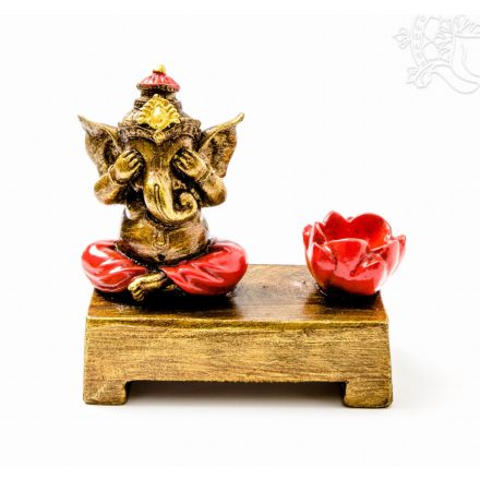 Ganesha füstölő égető és mécsestartó