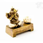 Ganesha füstölő égető és mécsestartó