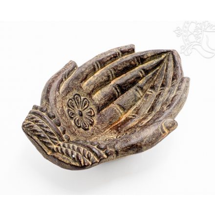 Buddha keze láva kő füstölő égető