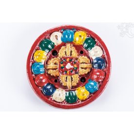 Agyag füstölő égető dupla dorjeval