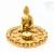 Rezin füstölő égető, csont színű Shakyamuni Buddha