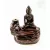 Shakyamuni Buddha rezin füstölő égető, visszaáramló füstölőkhöz - vörös színű