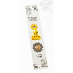   Pézsma - Prémium minőségű, nagy méretű indiai Buddha füstölő