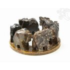 6 elefánt kerek füstölő égető